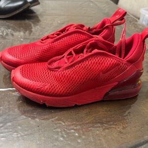 Nike Red Mesh Sneakers